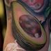 Tattoos - Fruits and Veggies 1/2 Sleeve Detail Avocado  - 59664